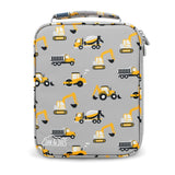Jan N Jul Kids Lunch Bag - Grey Construction - Princess and the Pea Boutique
