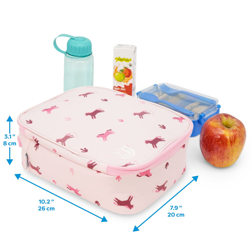 Jan N Jul Kids Lunch Bag - Pink Ponies - Princess and the Pea Boutique
