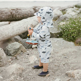 Jan N Jul Kids One Piece UV Sun Suit - Whale Play - Princess and the Pea Boutique