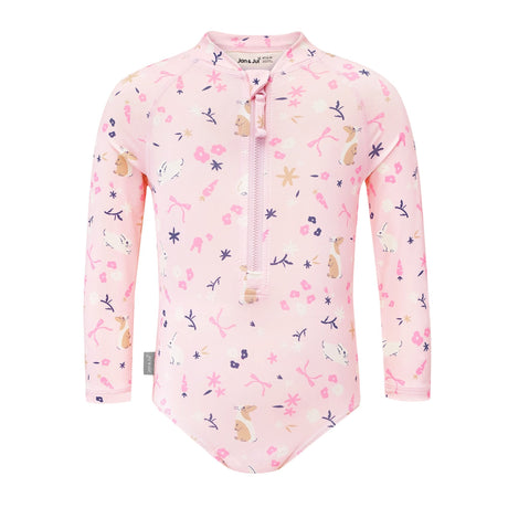 Jan N Jul Kids One Piece UV Swimsuit - Bunny Flowers - Princess and the Pea Boutique