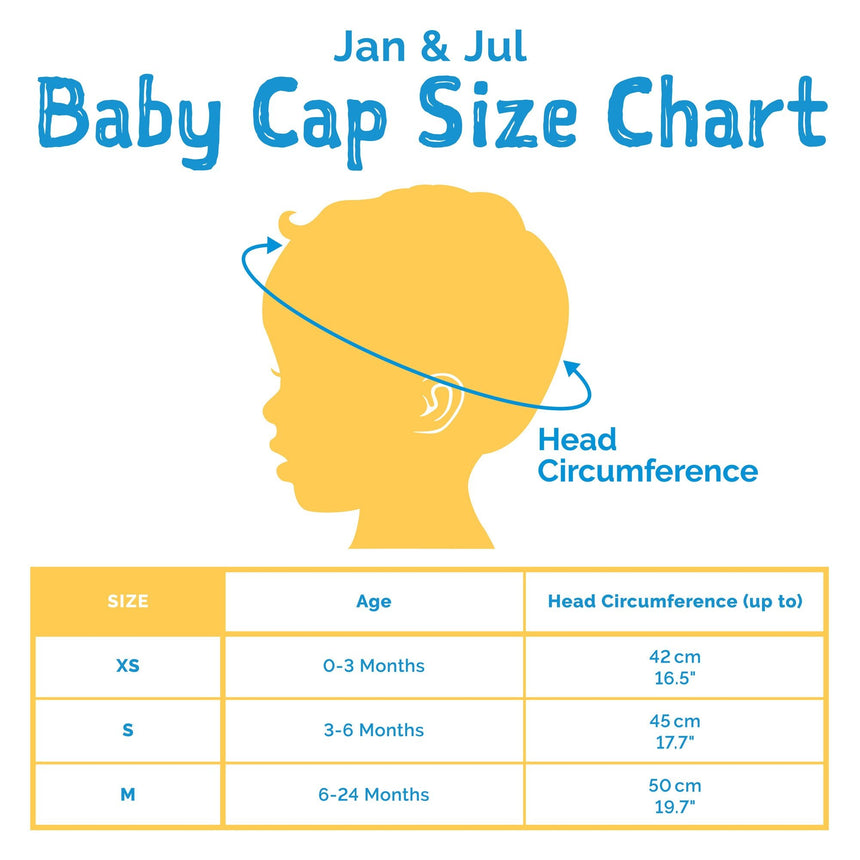 Jan N Jul Sun Soft UV Baby Caps - Pink Daisy - Princess and the Pea Boutique