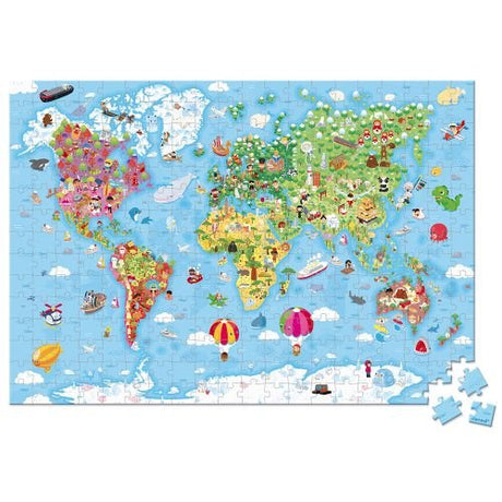 Janod Giant of the World Puzzle 300 pieces - Princess and the Pea Boutique