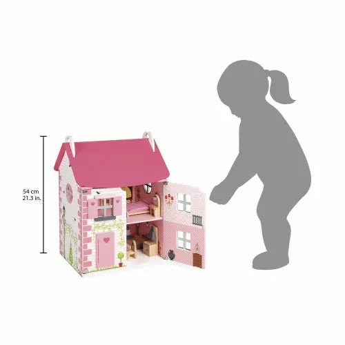 Janod Mademoiselle Doll's House (wood) - Princess and the Pea Boutique