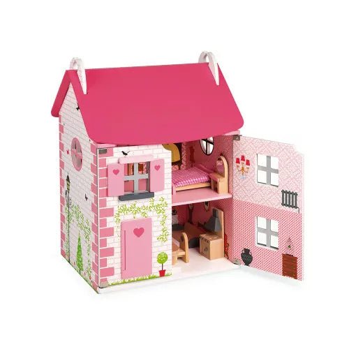 Janod Mademoiselle Doll's House (wood) - Princess and the Pea Boutique