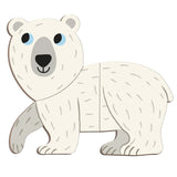 Janod Magnetibook - Polar Animals - Princess and the Pea Boutique