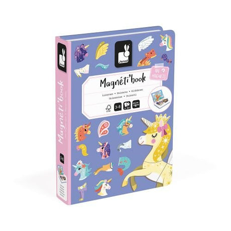 Janod Magnetibook - Unicorns - Princess and the Pea Boutique