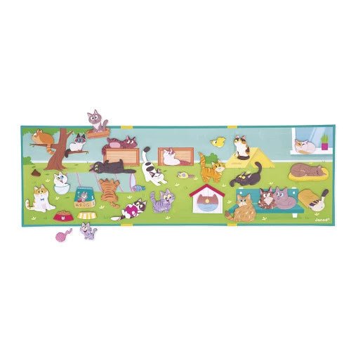 Janod Magnetistories - The Cats 30pcs - Princess and the Pea Boutique