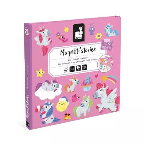 Janod Magnetistories - Unicorns 30pcs - Princess and the Pea Boutique