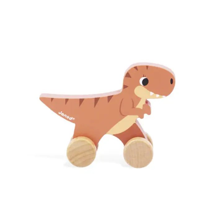 Janod Push - Along Dinos - Princess and the Pea Boutique