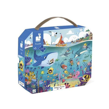 Janod Puzzle PZ100: The Seabed - Princess and the Pea Boutique