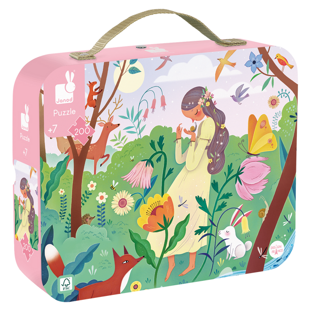 Janod Puzzle PZ200: Mother Nature - Princess and the Pea Boutique
