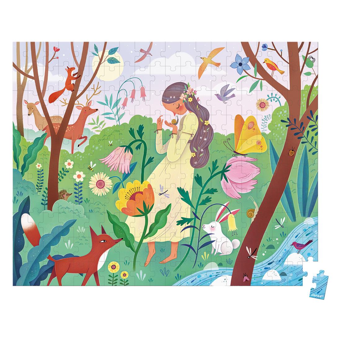Janod Puzzle PZ200: Mother Nature - Princess and the Pea Boutique
