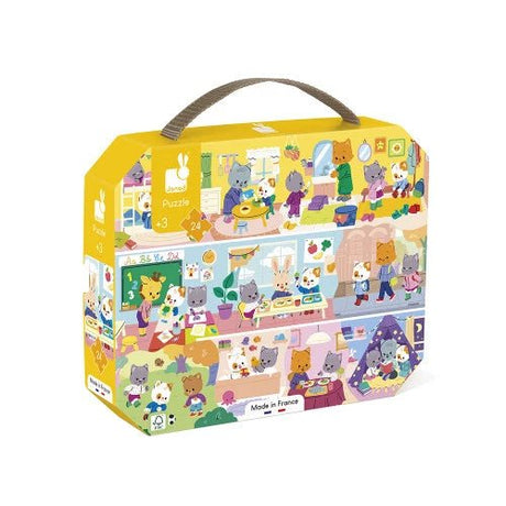 Janod Puzzle PZ24: Daily Routines - Princess and the Pea Boutique