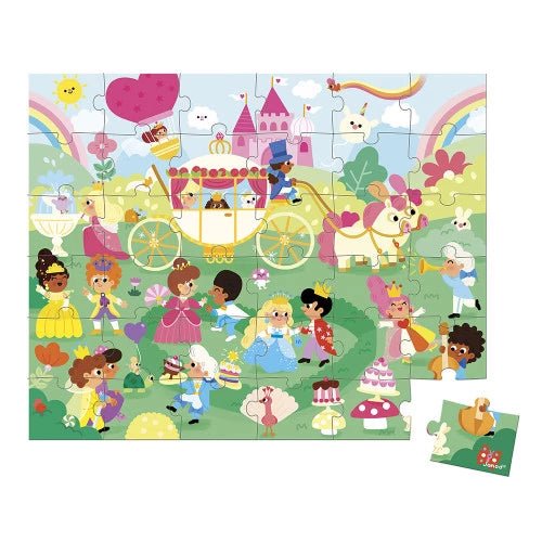Janod Puzzle PZ36: Princess - Princess and the Pea Boutique