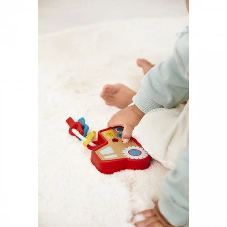 Janod Sound and Light Tractor Keychain (wood) - Princess and the Pea Boutique