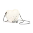 Jellycat Amuseable Cream Heart Bag - Princess and the Pea Boutique