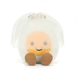 Jellycat Amuseables Boiled Egg Bride - Princess and the Pea Boutique