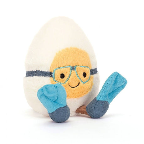 Jellycat Amuseables Boiled Egg Scuba - Princess and the Pea Boutique