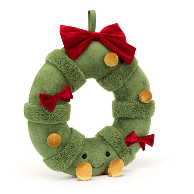 Jellycat Amuseables Decorated Christmas Wreath - Princess and the Pea Boutique