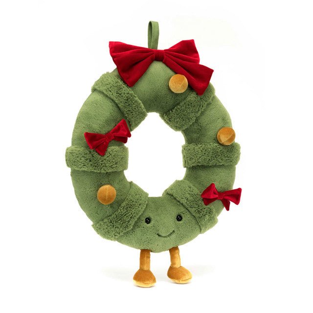 Jellycat Amuseables Decorated Christmas Wreath - Princess and the Pea Boutique