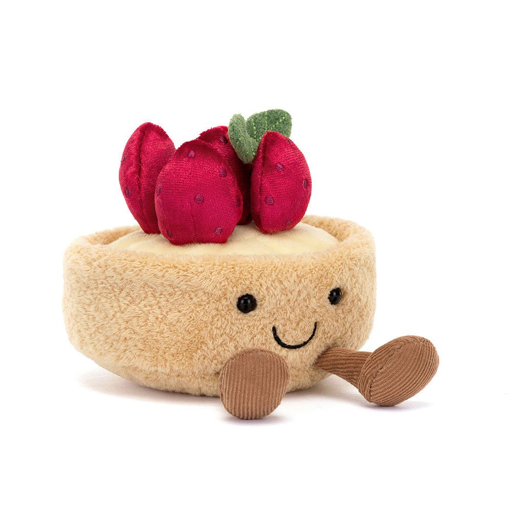 Jellycat Amuseables Fleurette Tarte Aux Fraises - Princess and the Pea Boutique