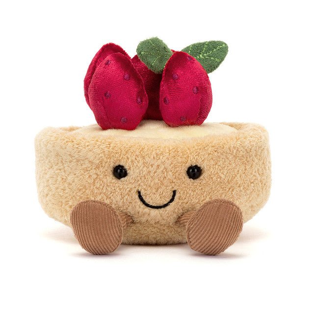 Jellycat Amuseables Fleurette Tarte Aux Fraises - Princess and the Pea Boutique