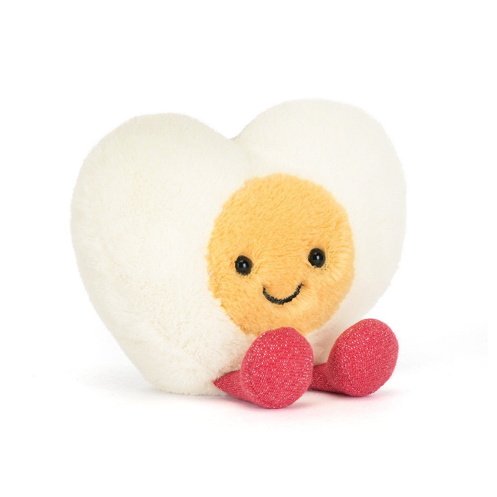 Jellycat Amuseables Heart Boiled Egg - Princess and the Pea Boutique