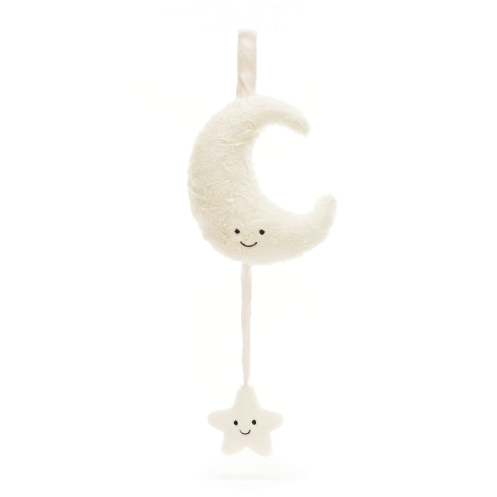 Jellycat Amuseables Moon Musical Pull - Princess and the Pea