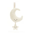 Jellycat Amuseables Moon Musical Pull - Princess and the Pea