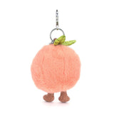 Jellycat Amuseables Peach Bag Charm - Princess and the Pea Boutique