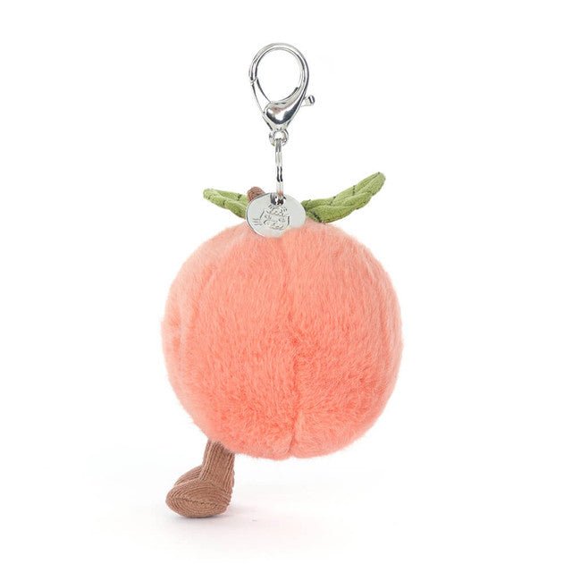 Jellycat Amuseables Peach Bag Charm - Princess and the Pea Boutique