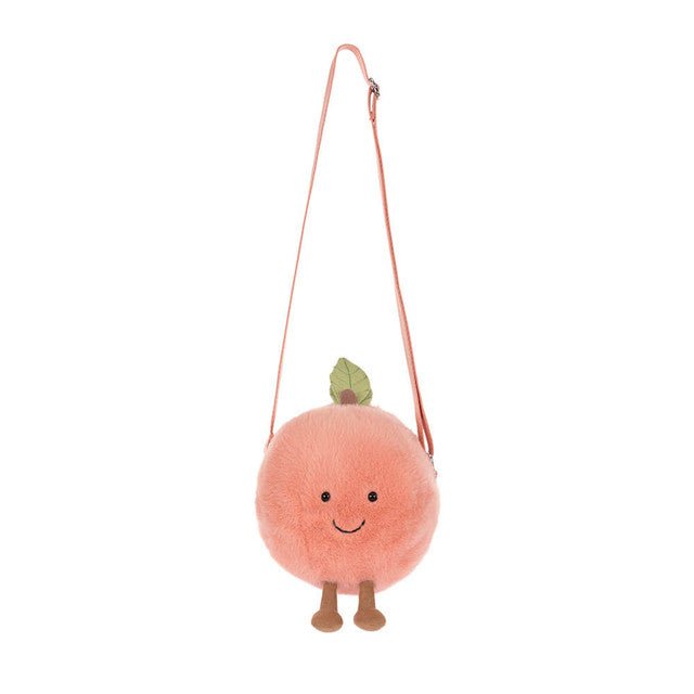 Jellycat Amuseables Peach Shoulder Bag - Princess and the Pea Boutique