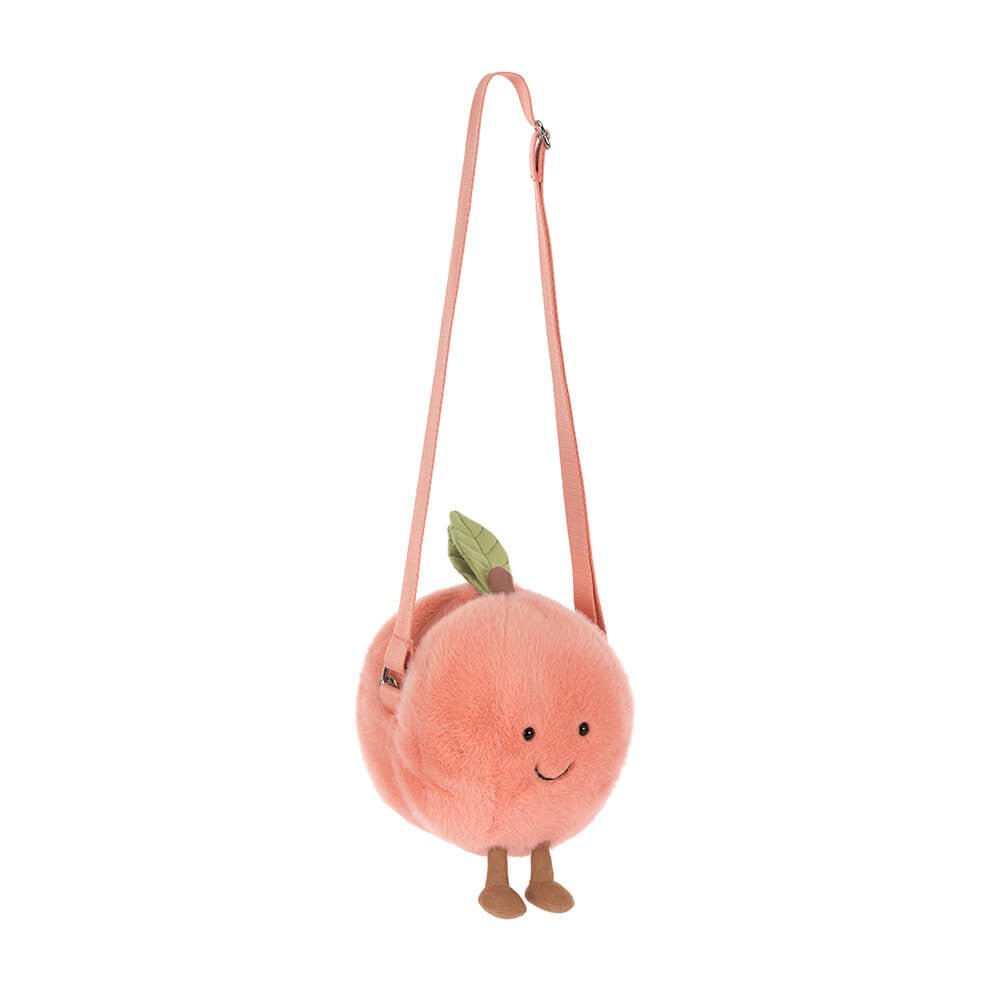 Jellycat Amuseables Peach Shoulder Bag - Princess and the Pea Boutique