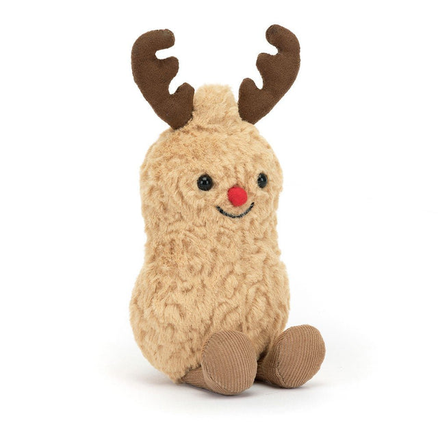 Jellycat Amuseables Peanut Reindeer - Princess and the Pea Boutique