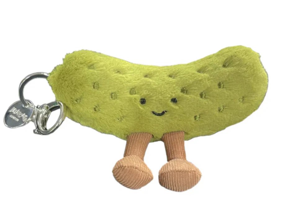 Jellycat Amuseables Pickle Bag Charm - Princess and the Pea Boutique