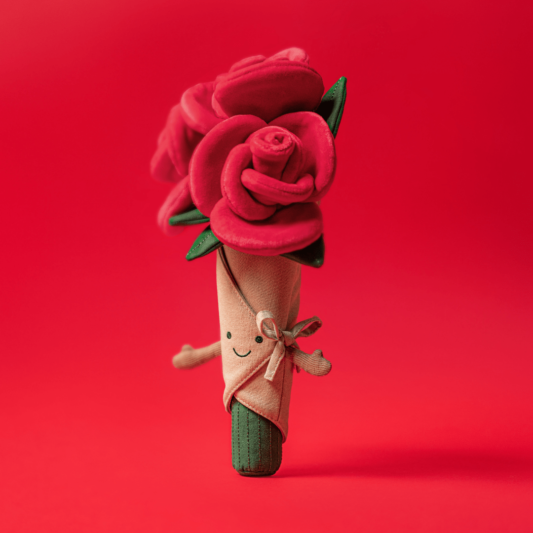 Jellycat Amuseables Rose Bouquet - Princess and the Pea Boutique