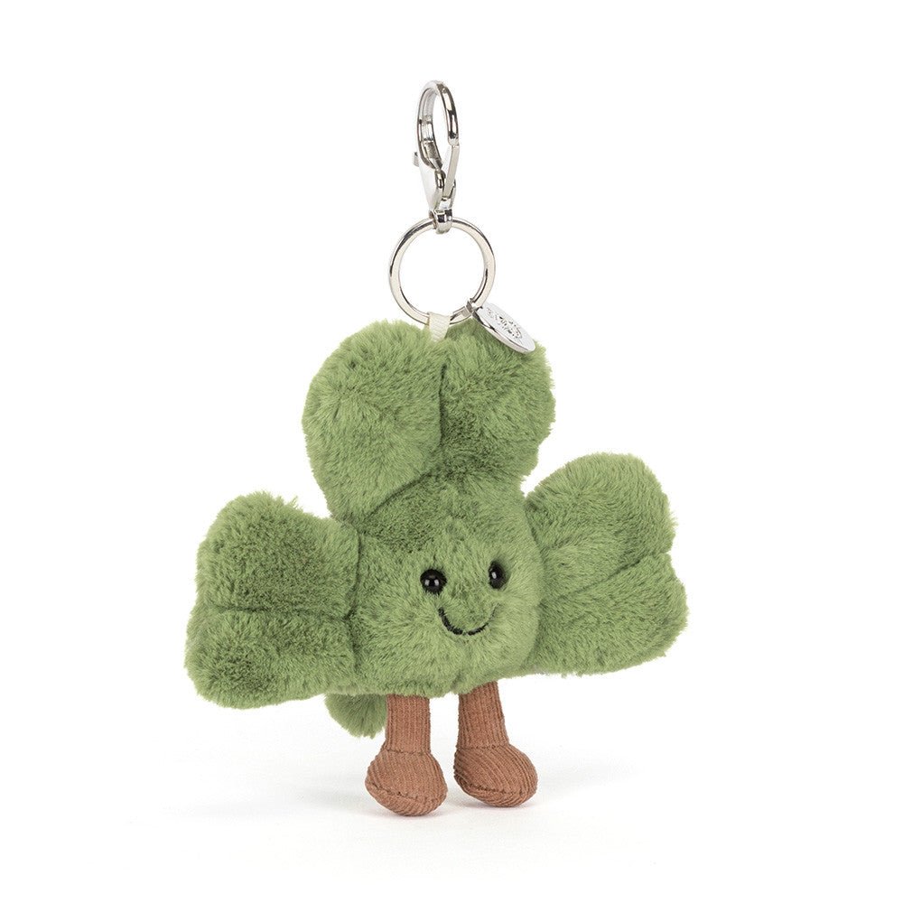 Jellycat Amuseables Siofra Shamrock Bag Charm - Princess and the Pea Boutique