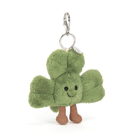 Jellycat Amuseables Siofra Shamrock Bag Charm - Princess and the Pea Boutique