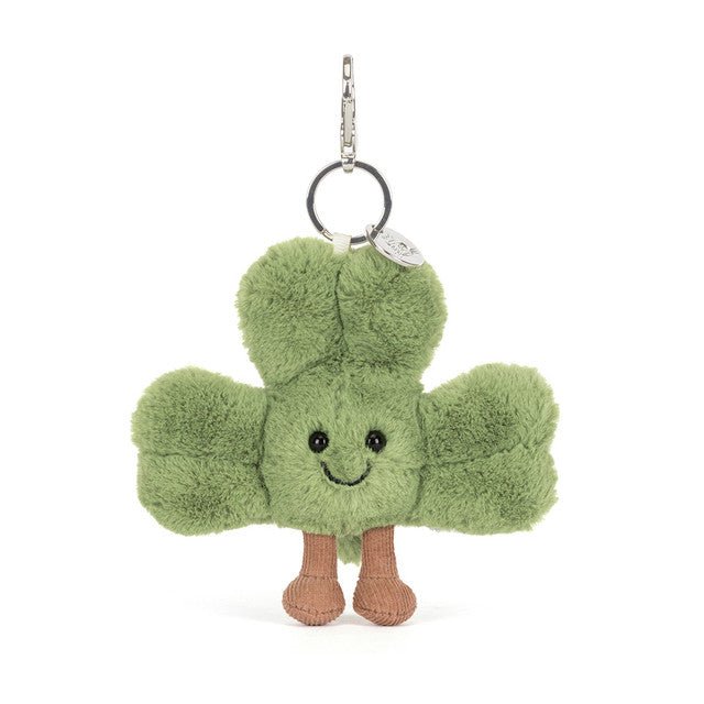 Jellycat Amuseables Siofra Shamrock Bag Charm - Princess and the Pea Boutique