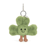 Jellycat Amuseables Siofra Shamrock Bag Charm - Princess and the Pea Boutique