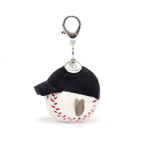 Jellycat Amuseables Sports Baseball Bag Charm - Princess and the Pea Boutique