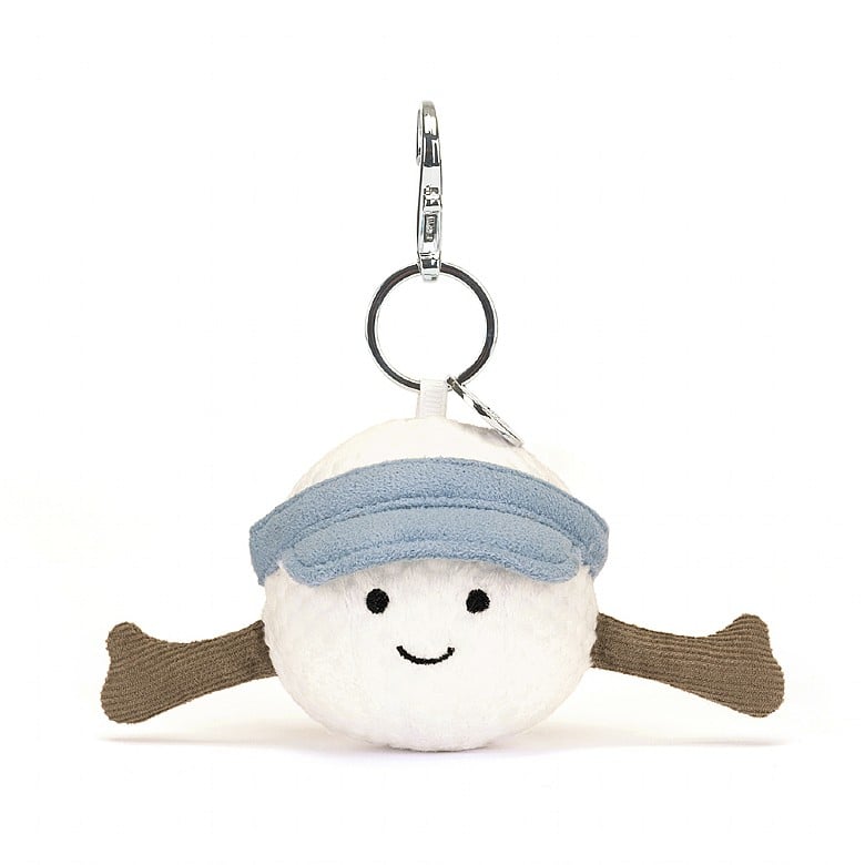 Jellycat Amuseables Sports Golf Bag Charm - Princess and the Pea Boutique