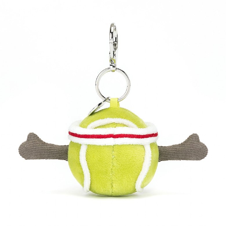 Jellycat Amuseables Sports Tennis Bag Charm - Princess and the Pea Boutique