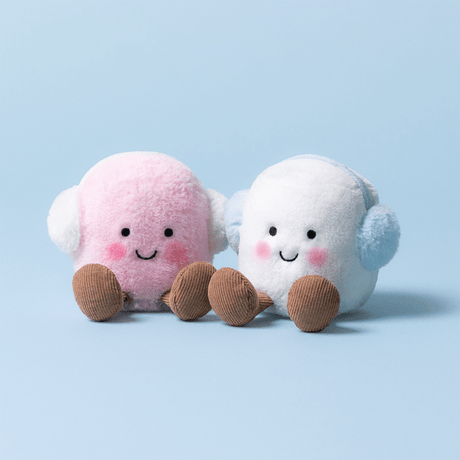 Jellycat Amuseables Toastie Pink and White Marshmallows - Princess and the Pea Boutique
