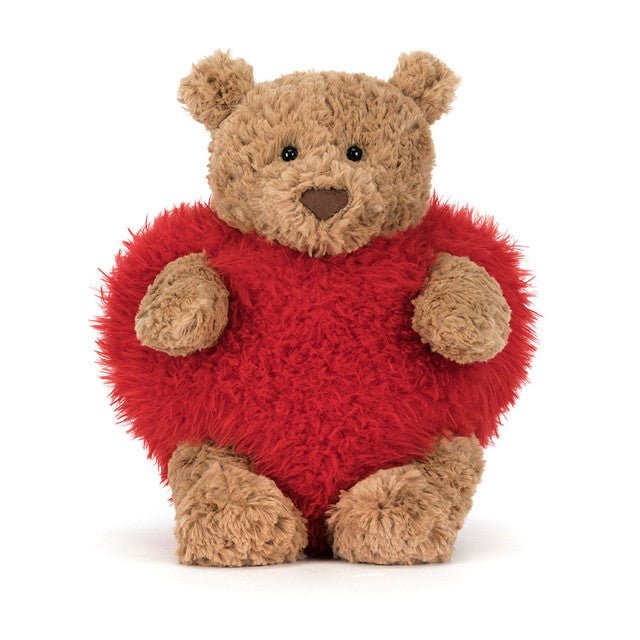 Jellycat Bartholomew Bear 'Heartthrob' - Princess and the Pea Boutique