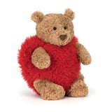 Jellycat Bartholomew Bear 'Heartthrob' - Princess and the Pea Boutique