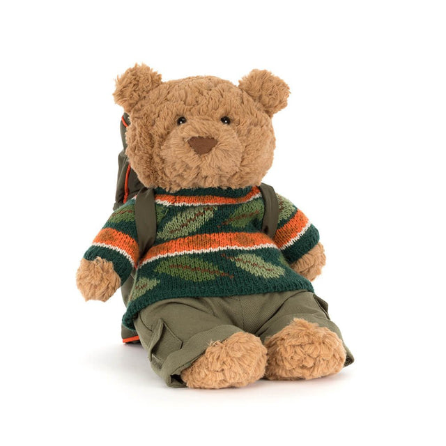 Jellycat Bartholomew Bear Hiking Outfit - Princess and the Pea Boutique