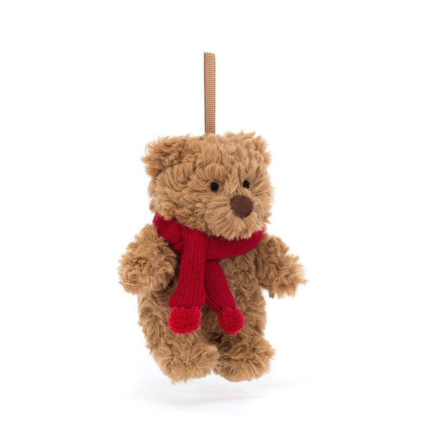 Jellycat Bartholomew Bear Ornament - Princess and the Pea Boutique