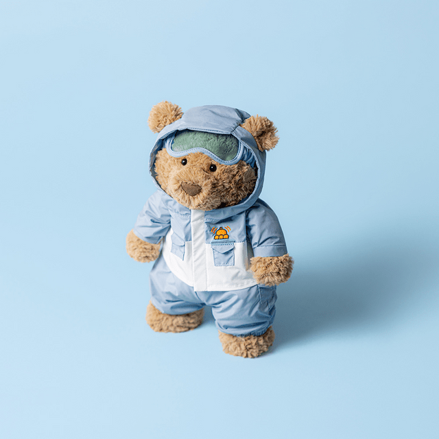 Jellycat Bartholomew Bear 'Snow Suit' - Princess and the Pea Boutique