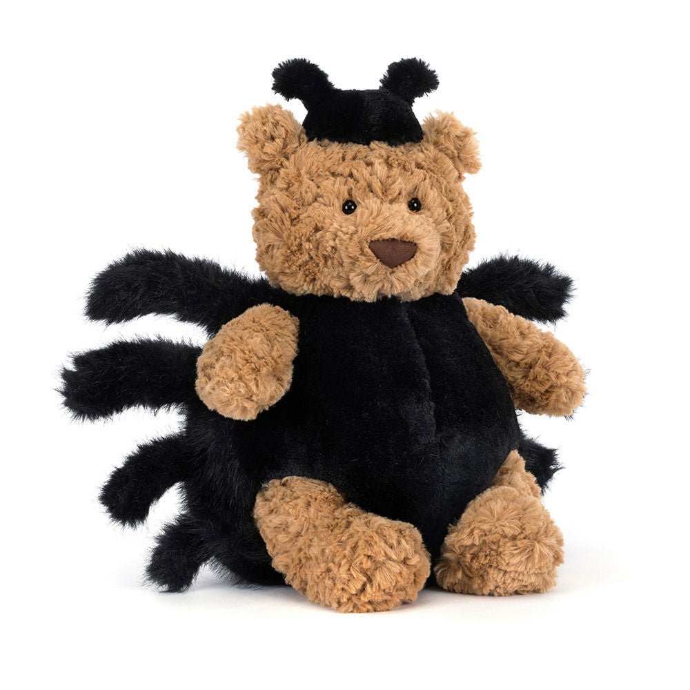 Jellycat Bartholomew Bear 'Spider' - Princess and the Pea Boutique
